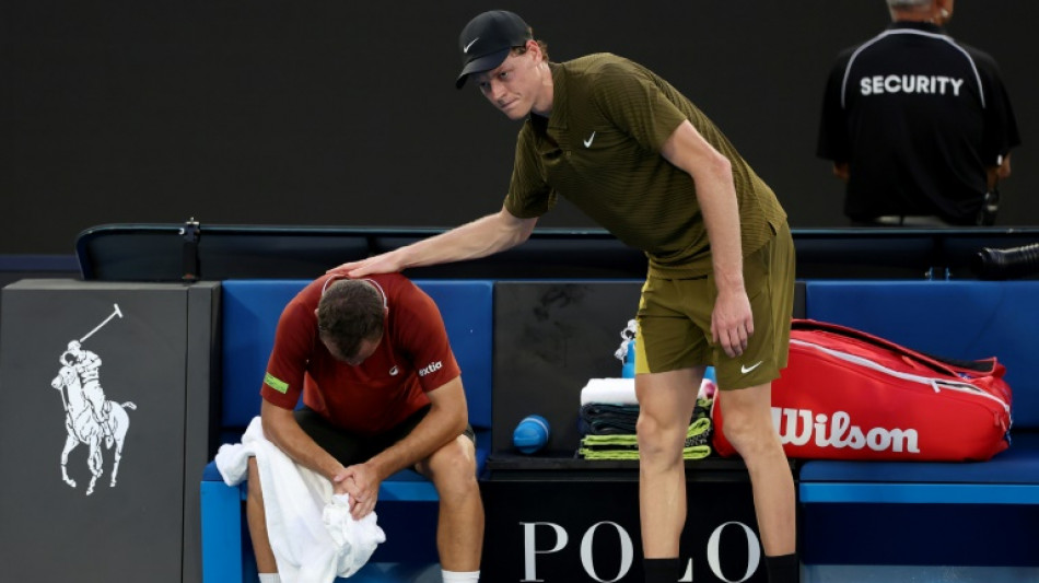 Open d'Australie: Sinner gagne sur abandon, Keys et Osaka passent au forceps