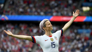 L'Am&eacute;ricaine Megan Rapinoe, star mondiale du football, prendra sa retraite en fin de saison