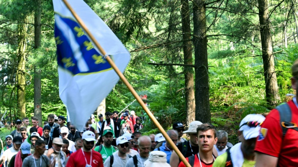 Les Bosniaques comm&eacute;morent le g&eacute;nocide de Srebrenica