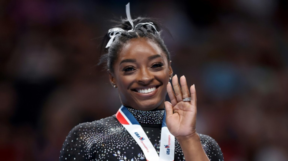 Gymnastique: Biles vers ses sixi&egrave;mes Mondiaux, record pour une Am&eacute;ricaine