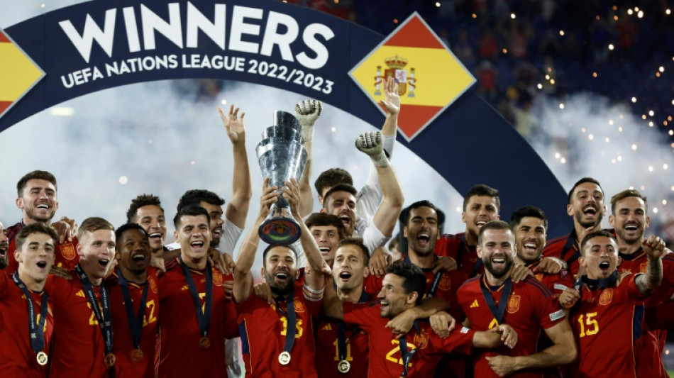 Los penales llevan a Espa&ntilde;a a lo m&aacute;s alto en la Liga de Naciones