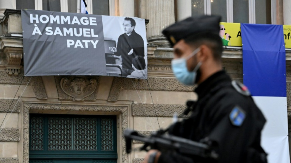 Ouverture du proc&egrave;s de huit personnes impliqu&eacute;es dans l'assassinat de Samuel Paty