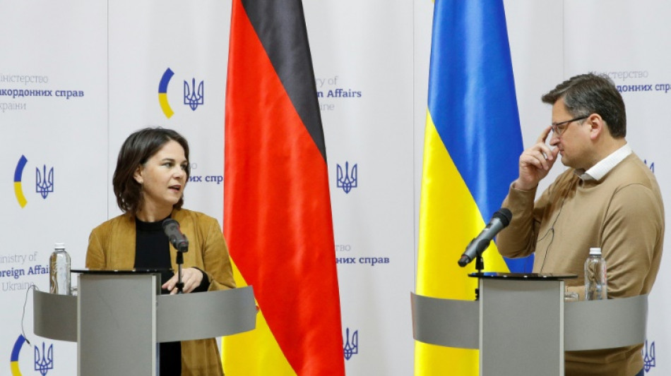 Baerbock k&uuml;ndigt Wiederer&ouml;ffnung der deutschen Botschaft in Kiew an