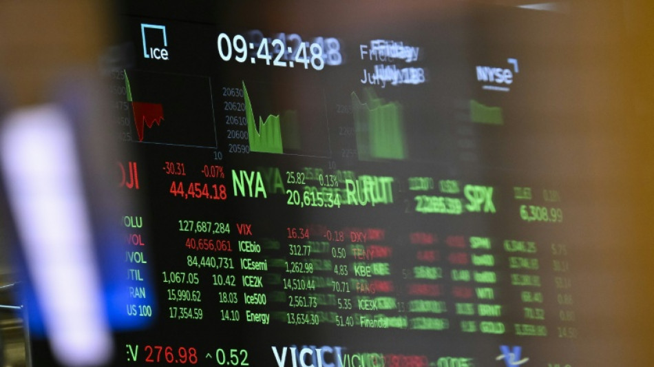 Wall Street termine en baisse malgré de bons résultats d'entreprises