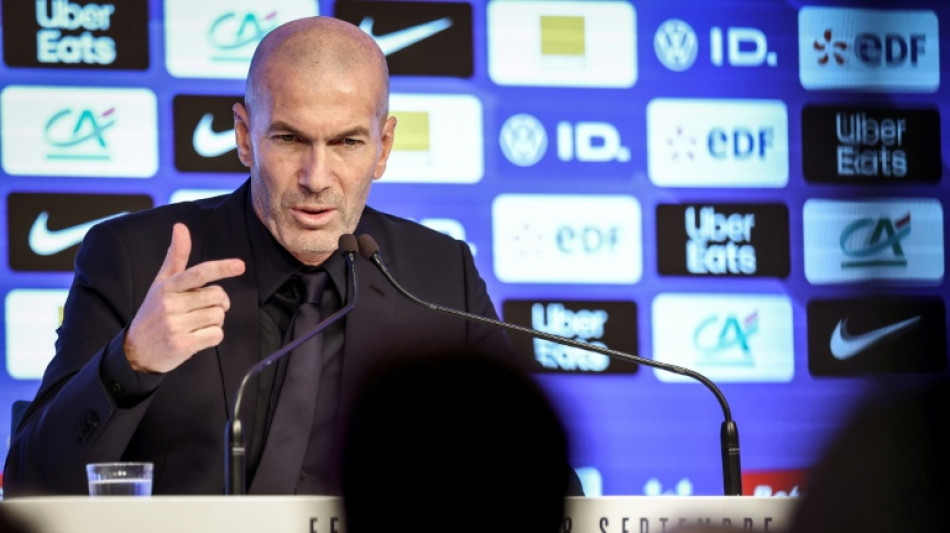 New France boss Zidane confirms Mbappe as captain after naming first squad