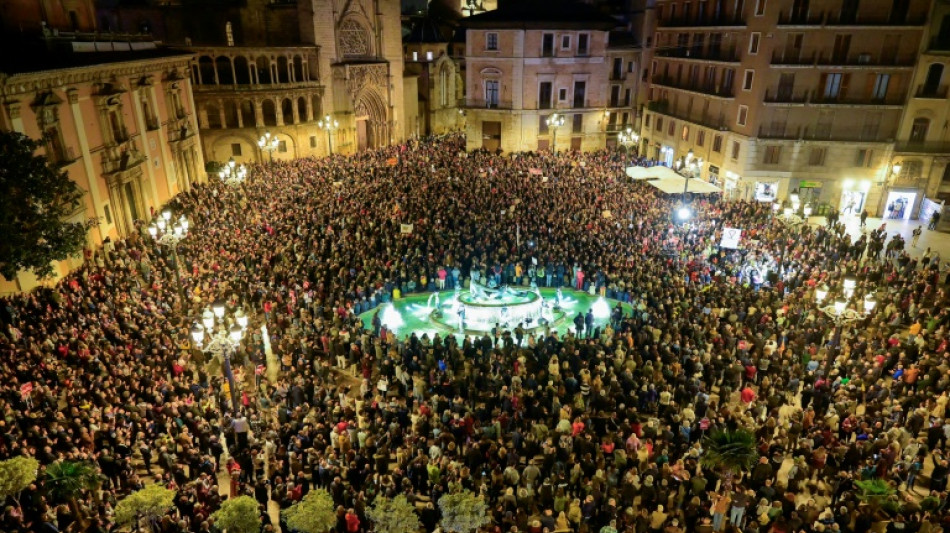 Espagne: pr&egrave;s de 100.000 manifestants &agrave; Valence d&eacute;noncent la gestion des inondations 