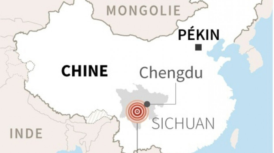 Au moins sept morts en Chine apr&egrave;s un s&eacute;isme de magnitude 6,6