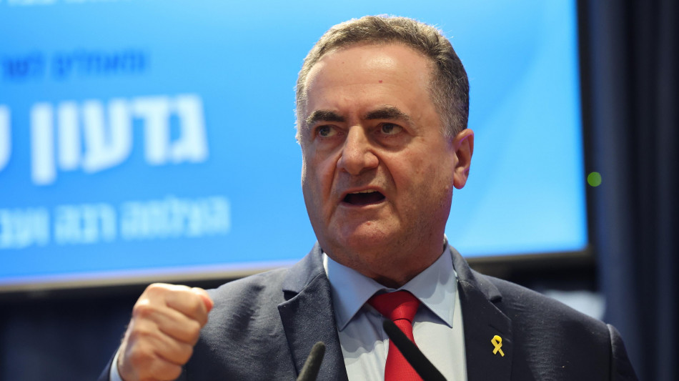 Katz: 'Gaza sta bruciano, avanti fino alla sconfitta di Hamas'