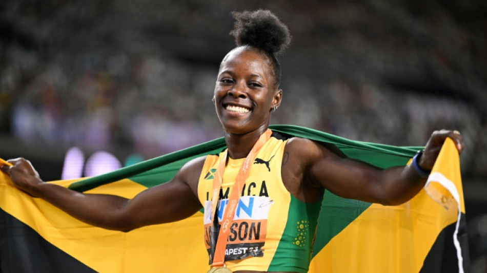 Mondiaux d'athl&eacute;tisme: la Jama&iuml;caine Jackson conserve son titre sur 200 m, Richardson 3e