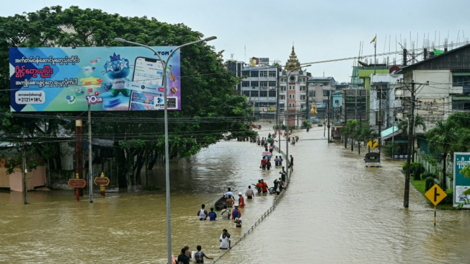 Inondations en Birmanie: environ 14.000 personnes d&eacute;plac&eacute;es