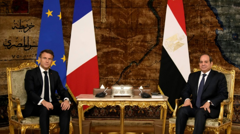 Macron plaide pour relancer le processus de paix &agrave; Amman et au Caire