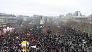 Retraites: plus d'un million de Fran&ccedil;ais dans la rue contre la r&eacute;forme