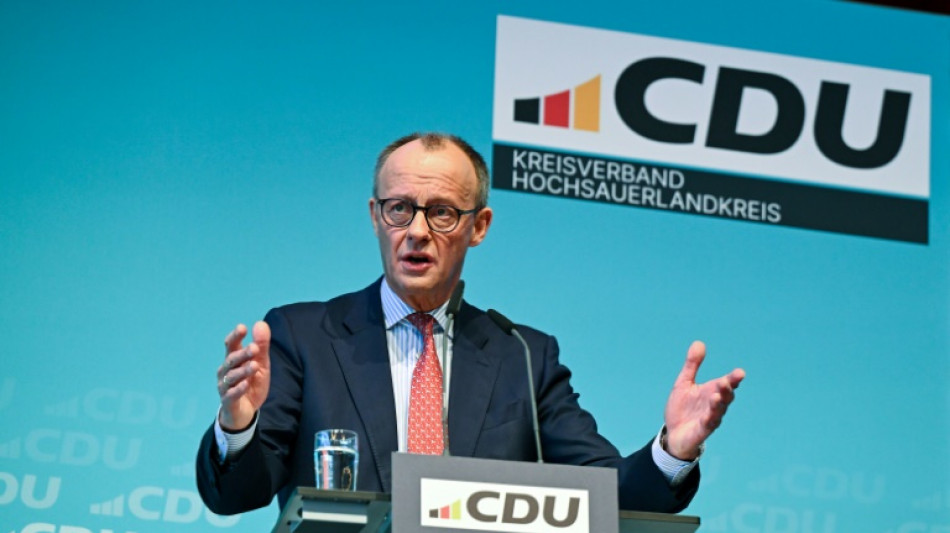 Merz verkn&uuml;pft "Brandmauer" gegen AfD mit Zukunft als CDU-Vorsitzender