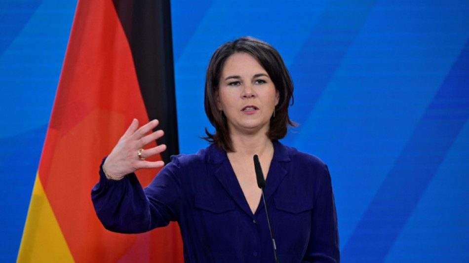 Baerbock wirft Russland "Strategie der Entv&ouml;lkerung" im Donbass vor