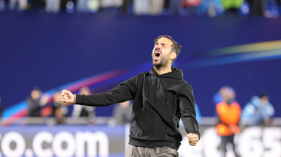 Calcio: Fabregas, il Sassuolo &egrave; una bella squadra e Aquilani sempre in crescita
