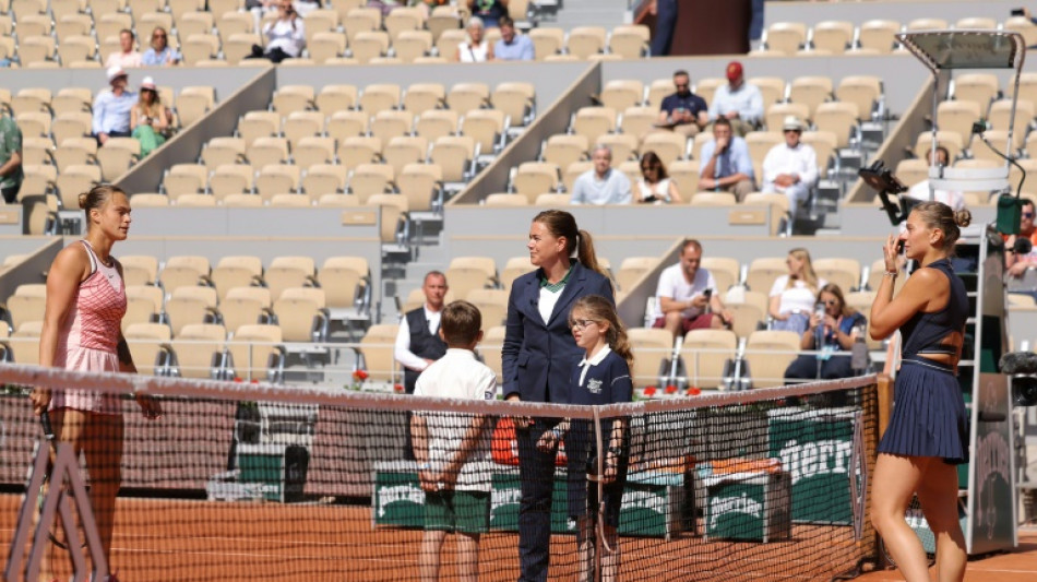 Roland-Garros: l'Ukrainienne Kostyuk refuse de serrer la main &agrave; la B&eacute;larusse Sabalenka 