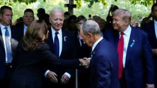 "Unit&eacute;" affich&eacute;e entre Harris, Trump et Biden pour l'anniversaire du 11-Septembre