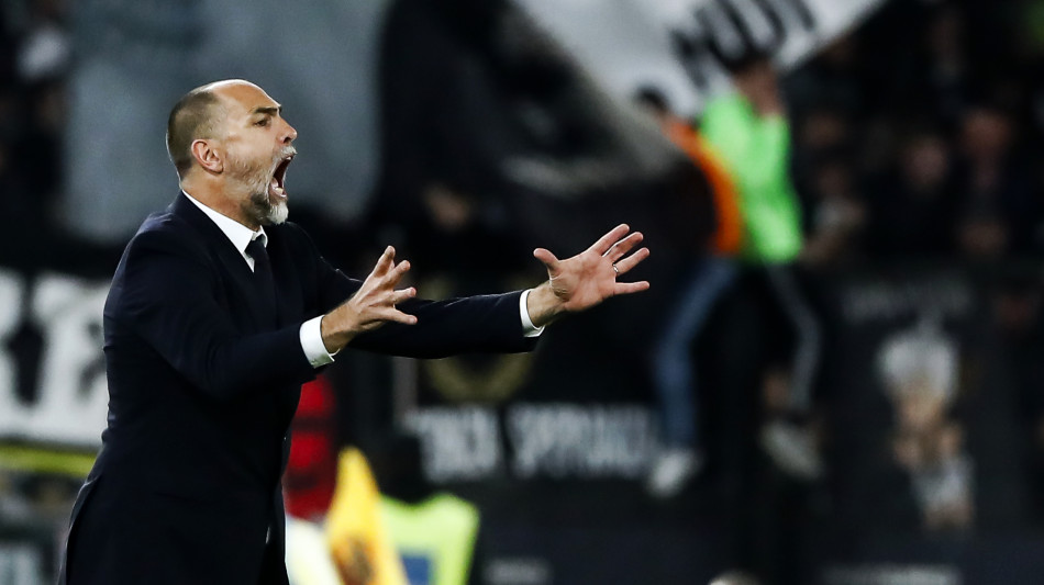 Calcio: Tudor 'Juve su strada giusta, 1-1 Roma ci dà fiducia'
