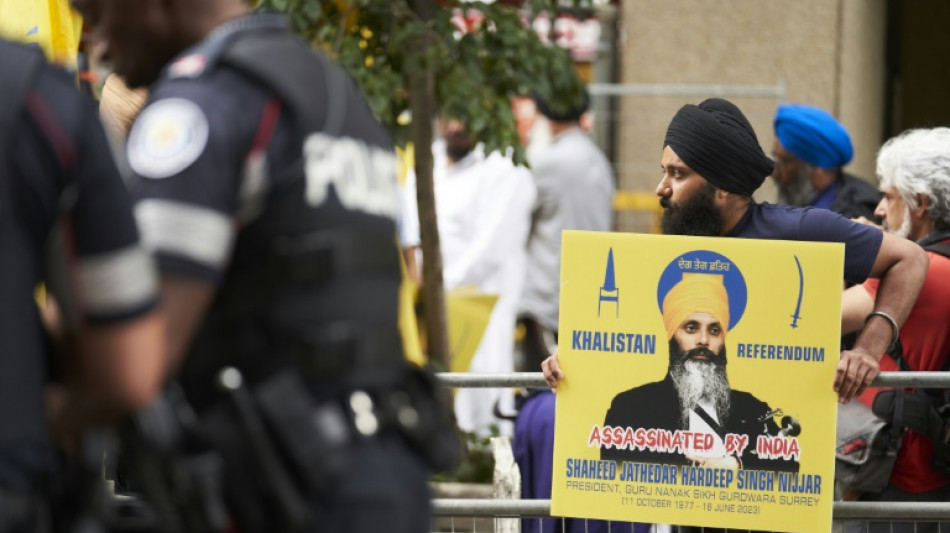 Assassinat d'un leader sikh au Canada: Ottawa d&eacute;signe l'Inde, qui d&eacute;nonce des accusations "absurdes"