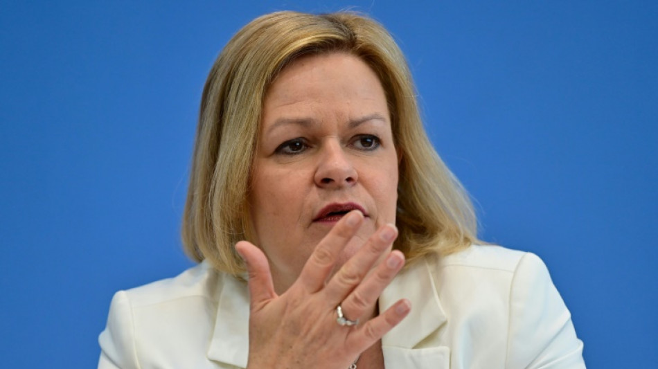 Faeser: Arbeiten intensiv an St&auml;rkung von Deutschlands Cybersicherheit