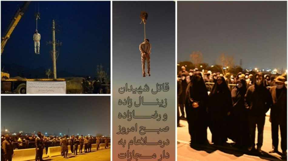 Ejecuci&oacute;n p&uacute;blica en Ir&aacute;n del segundo condenado a muerte en relaci&oacute;n a las protestas