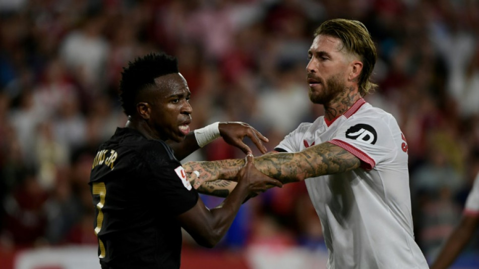 Ramos' Sevilla hold leaders Madrid as Atletico climb second