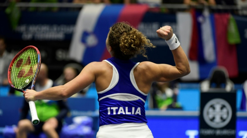 Italy beat Slovenia to clinch BJK Cup final spot