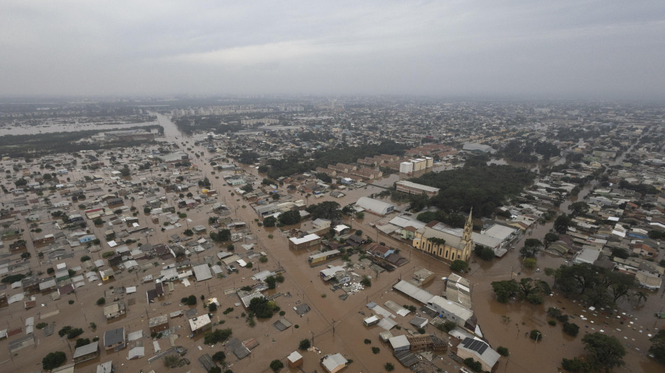 Brasile: stato di calamit&agrave; in 336 comuni del Rio Grande do Sul