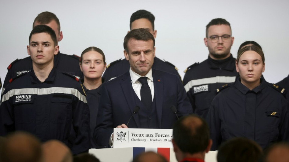 Macron pose une nouvelle pierre de "l'&eacute;conomie de guerre" jeudi &agrave; Bergerac