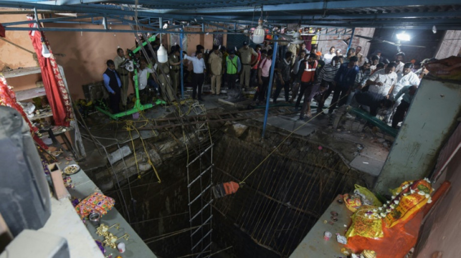 Inde: le bilan de l'effondrement d'un temple port&eacute; &agrave; 36 morts