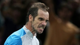 Masters 1000 de Paris: Gasquet tombe &agrave; son tour, z&eacute;ro sur quatre pour les Fran&ccedil;ais