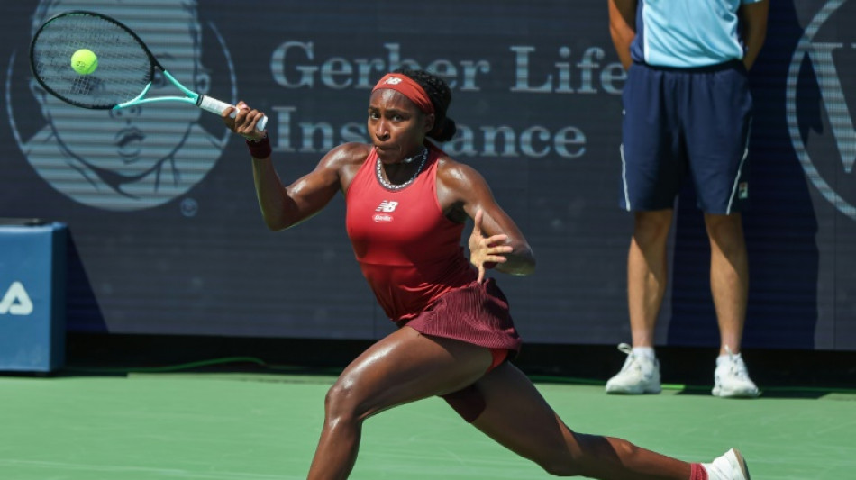 Tennis: Gauff remporte &agrave; Cincinnati son premier tournoi WTA 1000