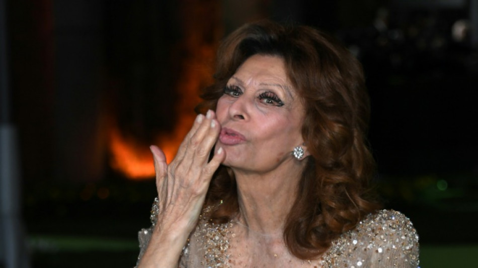 Cin&eacute;ma: la star italienne Sophia Loren f&ecirc;te ses 90 ans &agrave; Rome