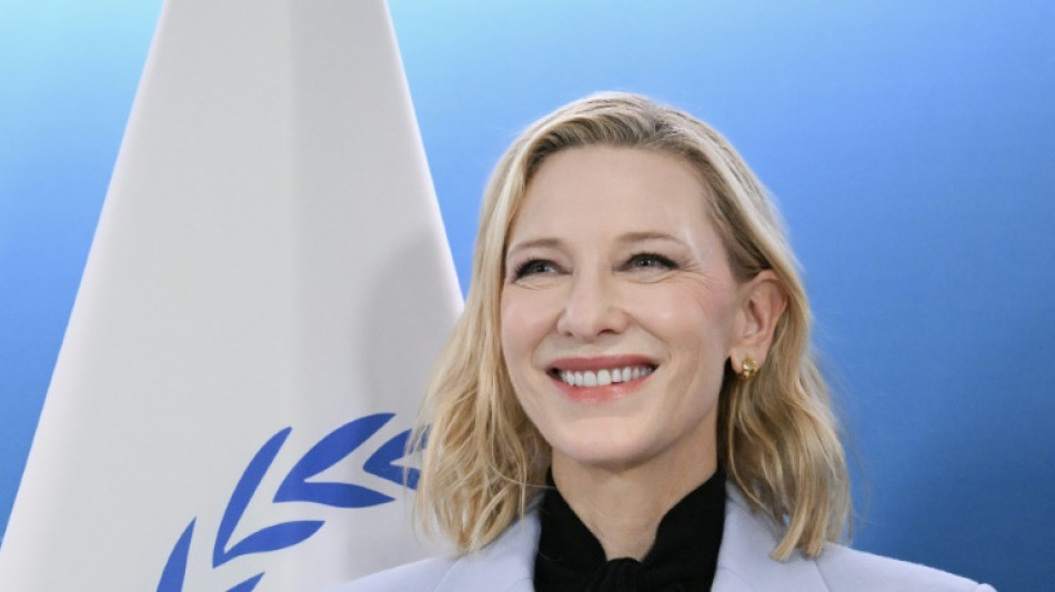 Cate Blanchett urges stand against 'dangerous myths' on migrants