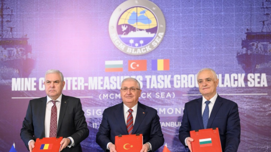 Turqu&iacute;a, Bulgaria y Rumania se unen contra las minas flotantes en el mar Negro
