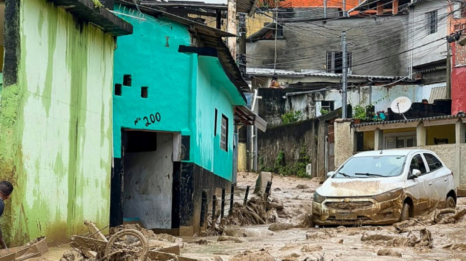 Br&eacute;sil: une temp&ecirc;te fait au moins 24 morts dans le sud-est du pays