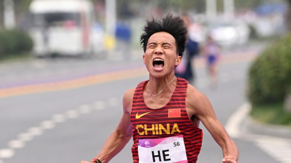 Dream comes true as China's He wins Asian Games marathon