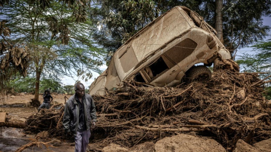 Pluies diluviennes au Kenya: un barrage naturel c&egrave;de, au moins 45 morts