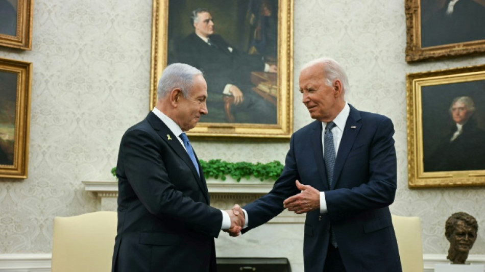 Biden pousse Netanyahu &agrave; acc&eacute;l&eacute;rer les n&eacute;gociations en vue d'un cessez-le-feu &agrave; Gaza