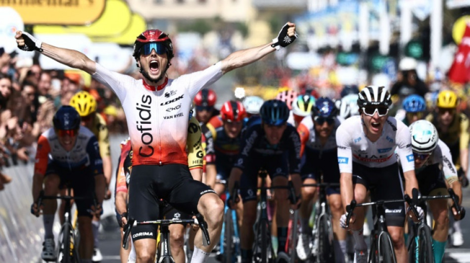 Tour de France: le Fran&ccedil;ais Victor Lafay remporte la deuxi&egrave;me &eacute;tape &agrave; Saint-S&eacute;bastien