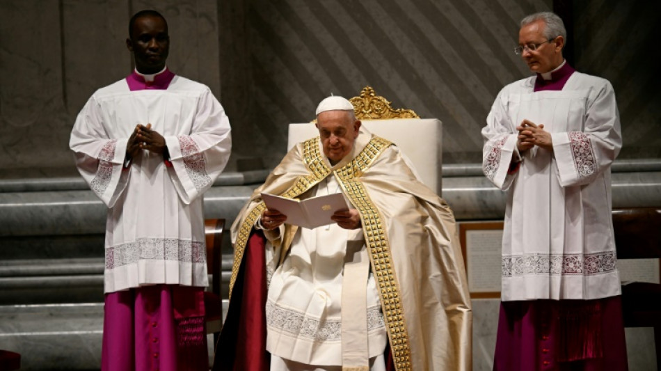 Jubil&eacute; de l'Eglise: le pape ouvrira "l'Ann&eacute;e sainte" le 24 d&eacute;cembre