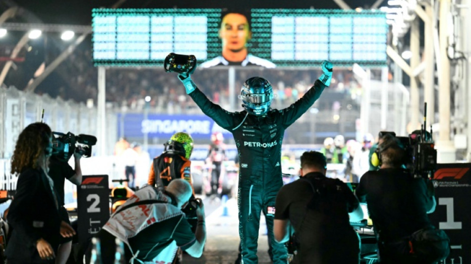 Russell wins Singapore GP as McLaren seal constructors' title