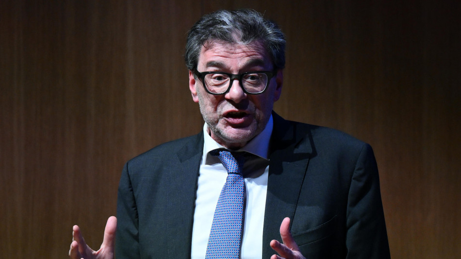 G7: Giorgetti, fuori da ricostruzione Kiev chi favor&igrave; Mosca