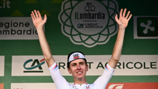Tour de Lombardie: Tadej Pogacar s'impose pour la troisi&egrave;me ann&eacute;e cons&eacute;cutive