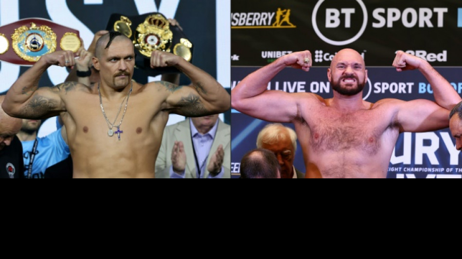 Boxe: accord trouv&eacute; pour le combat tant attendu entre Fury et Usyk