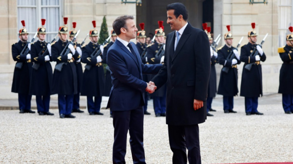 L'&eacute;mir du Qatar entame une visite d'Etat en France