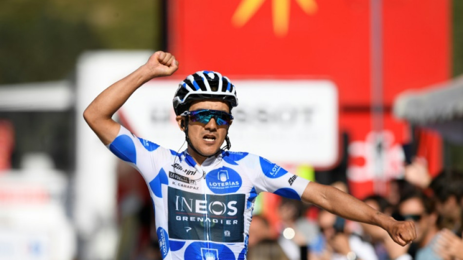 Tour d'Espagne: et de trois pour Carapaz sur la 20e &eacute;tape, Evenepoel pr&egrave;s du but
