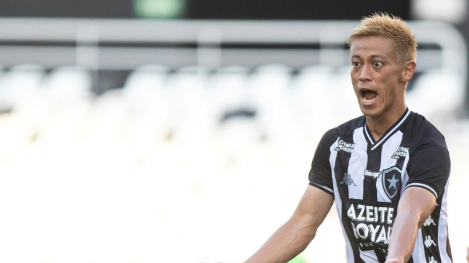 Former Japan and AC Milan star Honda laces up boots again at 39