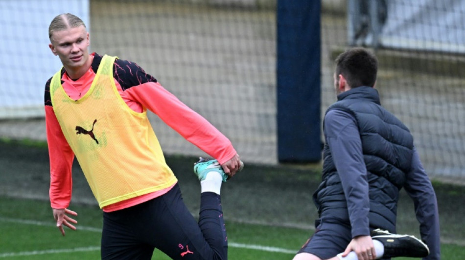 Haaland trains with Man City after injury scare