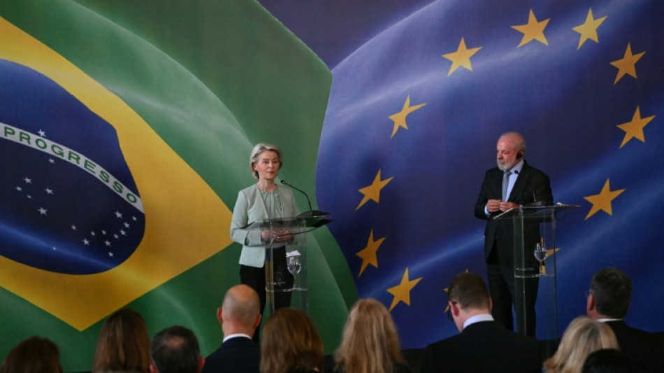 Lula y Von der Leyen celebran el acuerdo UE-Mercosur en la v&iacute;spera de su firma